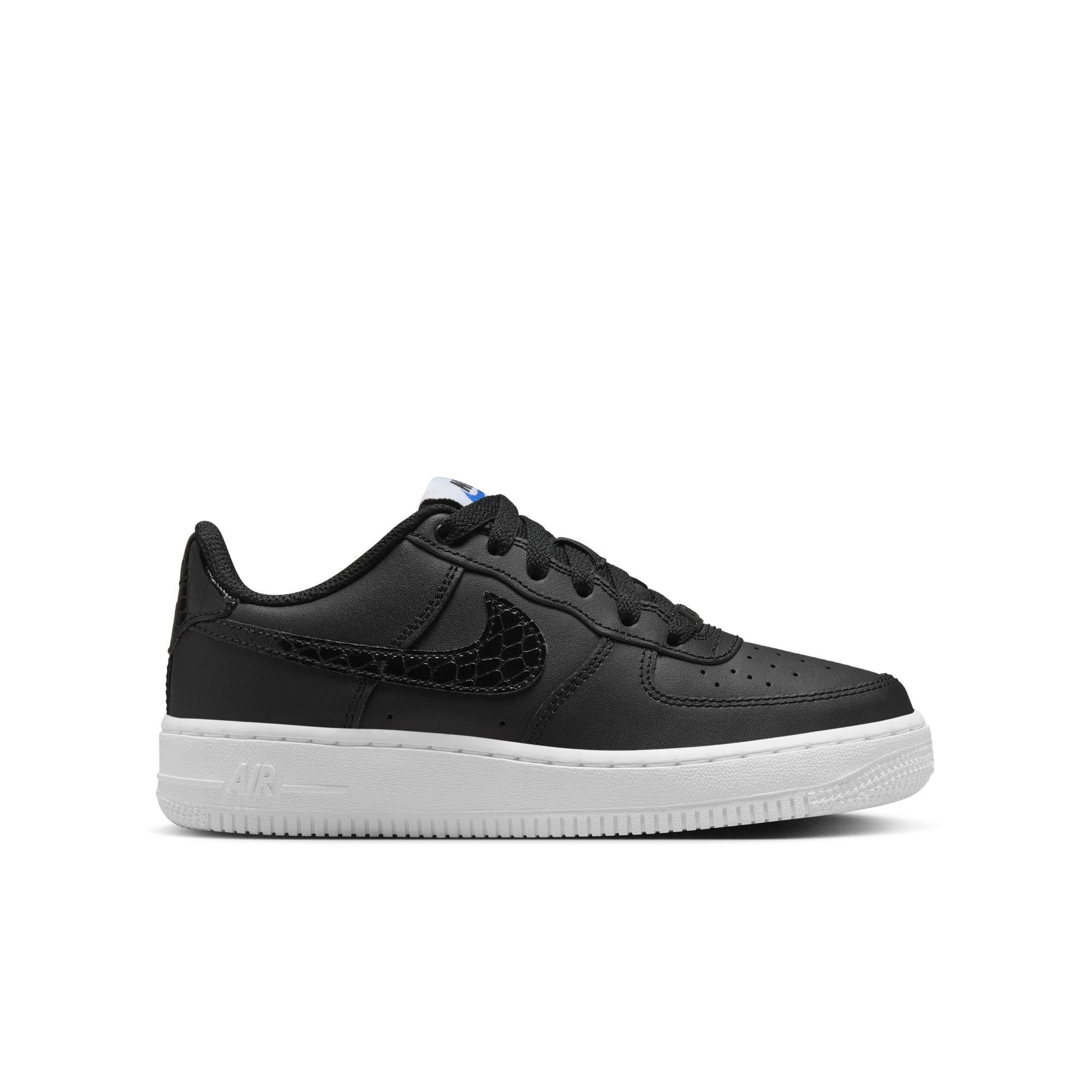 Nike Air Force 1 LV8 Black White Grade School Kids Shoe Hibbett